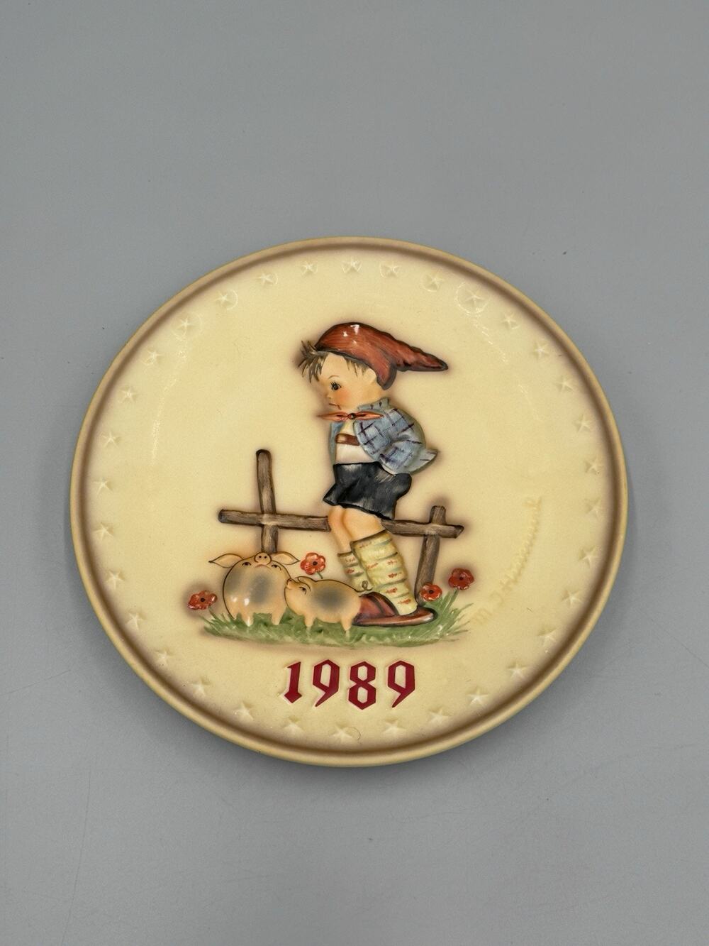 Vintage 1989 Goebel Hummel Annual Collectors Plate READ DETAILS